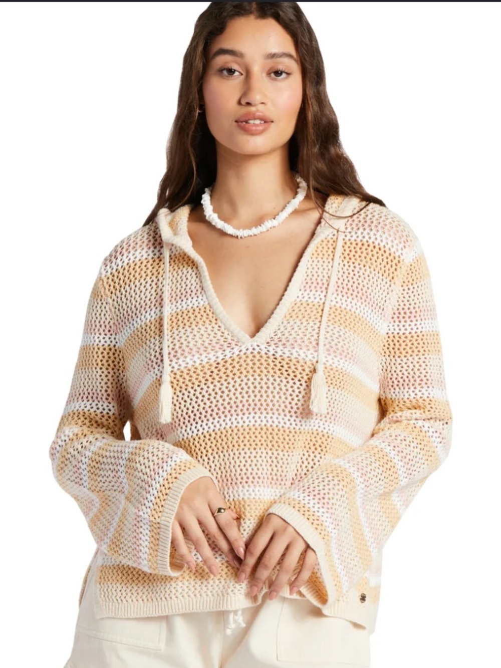 Roxy Women’s After Beach Break Sweater Hoodie Size Small